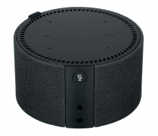 Умная колонка Новая Яндекс.Станция Мини (с часами) (10W, Алиса, Bluetooth, Wi-Fi, AUX, Питание 220В, цвет черный)