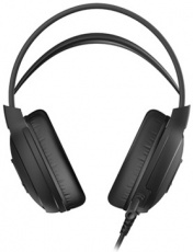 Наушники A4Tech Fstyler FH300U (полноразмерные закрытые, подключение по USB, с микрофоном, регулятор, подсветка, 2m, black)
