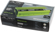 Преобразователь напряжения QUMO QAI-904-2000 (Inv 004) (12V входное, 220V выходное напряжение, на клеммы, мощность 2000W)