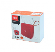 Колонка T&G TG505 (3W, портативная, аккумулятор 500mAh, Bluetooth v.5.0, AUX, USB, MicroSD, FM, MP3, grey)