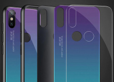 Чехол клип-кейс (для Xiaomi Redmi 6, black-red)