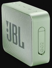 Колонка JBL GO 2 (3W, портативная, аккумулятор 730mAh, до 5ч, Bluetooth v.4.1, микрофон, громкая связь, AUX, защита от воды, seafoam mint)