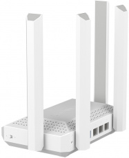 Роутер Keenetic Sprinter (KN-3711) (574/2402Mbps, Wi-Fi 6, 2.4/5GHz, 3 ports, 1000Mbps, 4 внешние несъёмные антенны 5dBi, grey-white)