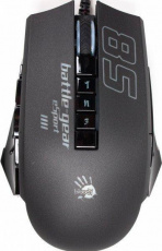 Мышь A4Tech Bloody P85 Sport (USB, optical, 5000dpi, игровая, RGB подсветка, black)