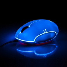 Мышь Defender Rainbow MS-770L (USB, optical, 1000dpi, переливающаяся подсветка, chrome)