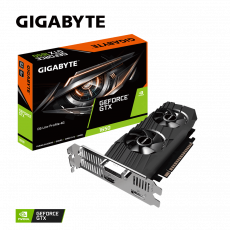 Видеокарта Gigabyte GF GTX1650 4Gb (GV-N1650OC-4GL, 128bit, GDDR5, DVI+HDMI+DP) RTL