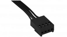 Вентилятор AeroCool Frost 12 PWM (120x120x25mm, Sleeve, 500-1500rpm, 24dBa, 4pin, PWM, RGB fixed LED, black-white) RTL