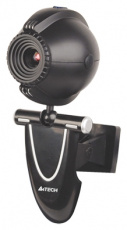 Web-камера A4Tech PK-30F (0.3Mpx, 640x480, микрофон, универсальное крепление, black-silver)
