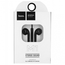 Наушники hoco M1 Original Series (вкладыши, для мобильных устройств, с микрофоном, 1.2m, black)