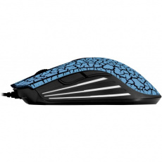 Мышь Defender Warhead GM-1120 (USB, optical, 2000dpi, игровая, black-blue)