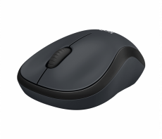 Мышь беспроводная Logitech M220 Silent (optical, 1000dpi, AA, бесшумный клик, black)