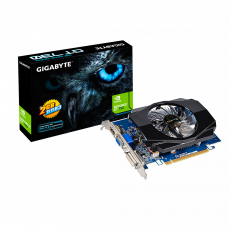 Видеокарта Gigabyte GF GT730 2Gb (GV-N730D3-2GI, 64bit, DDR3, DVI+HDMI+CRT) RTL