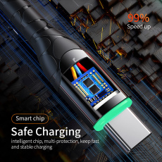 Кабель USB 2.0 Am - Type-C 1.0m (EXCT-MH01, нейлоновая оплётка, black) Essager