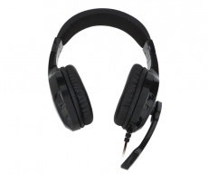 Наушники ZALMAN ZM-HPS300 (полноразмерные закрытые, с микрофоном, регуляр, 2m, black)
