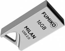 Флеш накопитель USB 2.0 16Gb FUMIKO MILAN (FMN-03, silver)