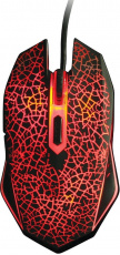 Мышь QUMO Solaris M10 (USB, optical, 2200dpi, игровая, 7 цветов подсветки, soft-touch, 1.5m, коврик, black)