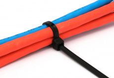 Стяжка 150mm Cablexpert (NYT-150x2.5B, 100шт., black)
