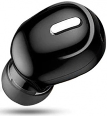 Гарнитура (моно, затычки, беспроводная, Bluetooth 5.0, с микрофоном, black)