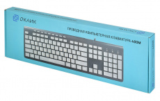 Клавиатура Oklick 480M (USB, black-grey)