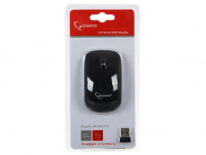 Мышь беспроводная Gembird MUSW-216 (optical, 1000dpi, AAA, black)