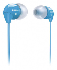 Наушники Philips SHE3590BL (затычки, без микрофона, 1.2m, blue)