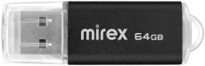 Флеш накопитель USB 2.0 64Gb Mirex Unit (black)