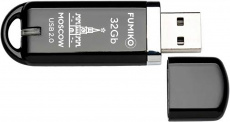 Флеш накопитель USB 2.0 32Gb FUMIKO MOSCOW (FMW-04, 30MB/s, black)