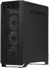 Корпус ARDOR GAMING Rare M1 (без БП, ATX, USB3.0, 3x RGB Fan + 1x black Fan, black)