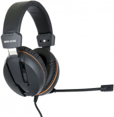 Наушники Gembird MHS-G100 (полноразмерные закрытые, c микрофоном, игровые, регулятор, 2.5m, промо-код "Survarium", black)