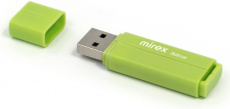 Флеш накопитель USB 2.0 32Gb Mirex Line (green)