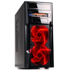 Корпус GMC Double-X (без БП, ATX, USB3.0, black)