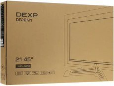 Монитор DEXP 21.5" DF22N1 black (1920x1080, 75Hz, 3 000:1, 170°/170°, 7ms, 250cd/m2, VA, выход на наушники, HDMI)