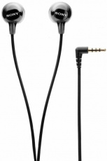 Наушники Sony MDR-EX15AP (затычки, для мобильных устройств, с микрофоном, 1.2m, black)