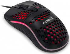Мышь FUMIKO PULSAR FMW-01L-K (USB, optical, 1600dpi, RGB подсветка, 1.2m, black)