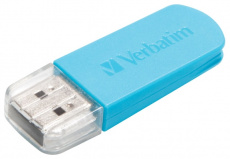 Флеш накопитель USB 2.0 16Gb Verbatim Mini (49832, blue)
