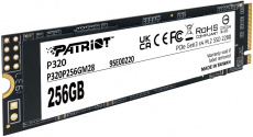 Накопитель SSD M.2 (2280) 256Gb Patriot P320 (P320P256GM28, 2200/1200Mbs, PCI-E Gen3 x4, NVMe 1.3)