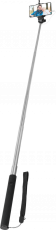 Держатель Monopod для селфи Defender Selfie Master SM-02 (для устройств до 9cm, телескопический (20-98cm), металлический, проводное подключение к смартфону (в разъем для гарнитуры), поддержка iOS и Android, black)