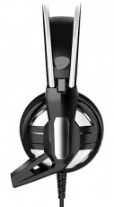 Наушники QUMO Manticora GHS0017 (полноразмерные закрытые, c микрофоном, подсветка RGB, игровые, 2.2m, black)
