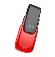 Флеш накопитель USB 2.0 8Gb Silicon Power Ultima U31 (SP008GBUF2U31V1R, red)
