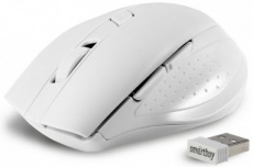 Мышь беспроводная Smartbuy ONE (SBM-602AG-W, optical, 1600dpi, AA, white)