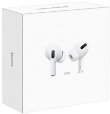 Гарнитура Hoco EW04 Plus (затычки, беспроводная, Bluetooth 5.1, с микрофоном, до 4 часов работы от батареи, white)