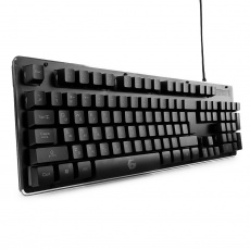 Клавиатура Gembird KB-G400L (USB, регулируемая подсветка, игровая, металлический корпус, black)