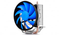Вентилятор DEEPCOOL GAMMAXX 200T (1150/1151/1155/1156/1200/1700/AM4/AM5, 120mm, Al, Hydro, 900-1600rpm, 18-26dBa, 2 тепловые трубки, DTH, 4pin, 100W) RTL