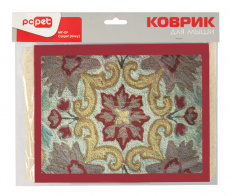 Коврик для мыши PC Pet (MP-DF, Carpet Grey, в стиле персидского ковра, тканевый на резиновой основе, 230x180x3mm)