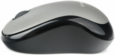 Мышь беспроводная Gembird MUSW-260 (optical, 1000dpi, 2xAAA, soft-touch, black-grey)