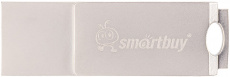Флеш накопитель USB 2.0 8Gb Smartbuy MC25 (SB8GBMC25, USB Type A + USB Type-C, OTG, silver)
