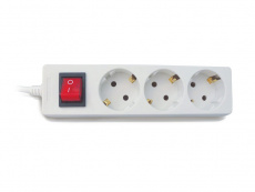 Сетевой фильтр PC Pet (AP02001K-5, 3 розетки, 5 метров, white) OEM
