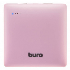 Внешний аккумулятор Buro RA-7500PL-PK (литий-ионный, 7500mAh, выход 2.1A, вход 1.5А, pink)