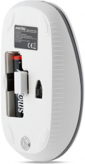 Мышь беспроводная Smartbuy ONE (SBM-359AG-WG, optical, 1600dpi, AA, white-grey)