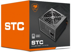 Блок питания Cougar 600W (STC600, 80+, 120mm, 20+4+4+4pin, 2xPCI-E 6+2pin, 6*SATA, 2*HDD) RTL